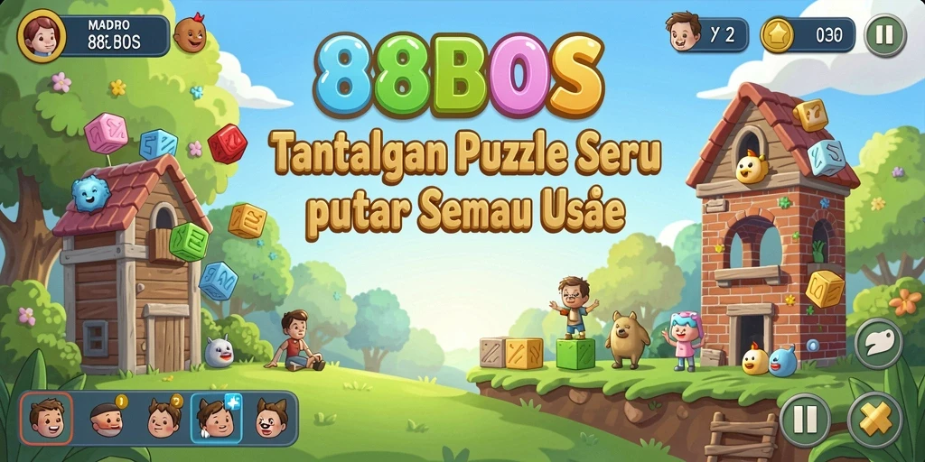 Tampilan gameplay seru dari 88BOS yang penuh tantangan.