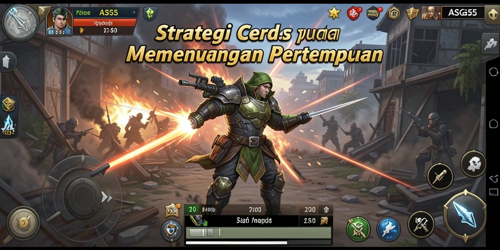 Tampilan gameplay ASG55 yang mendebarkan dan penuh strategi.
