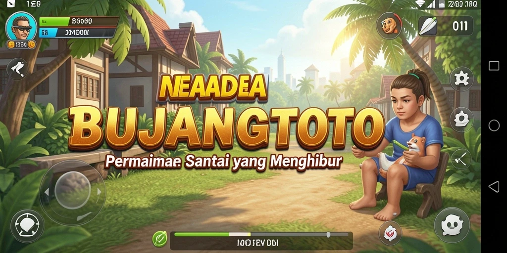 Tampilan menarik dan gameplay seru dari BUJANGTOTO.