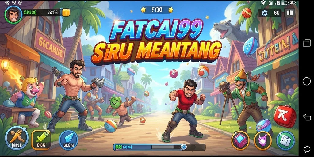 Screenshot gameplay FATCAI99 menampilkan aksi seru dalam permainan Arcade.