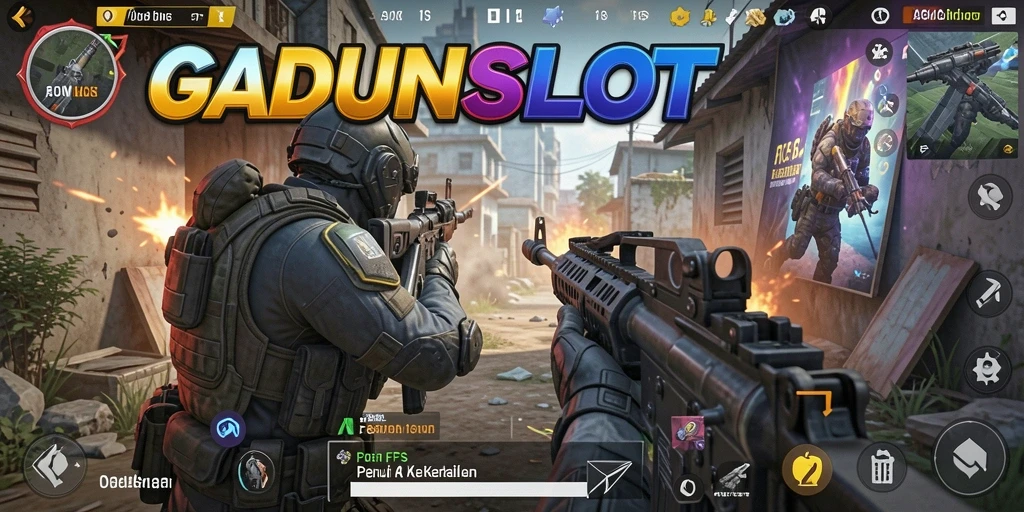 Tampilkan gameplay mendebarkan dalam pertempuran FPS.