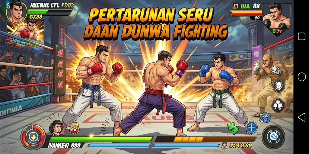 Tampilan dinamis dari gameplay GX88 yang menegangkan.