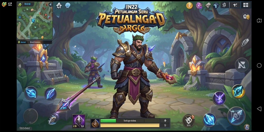 Screenshot IN22 menampilkan aksi mendebarkan dalam permainan ARPG.