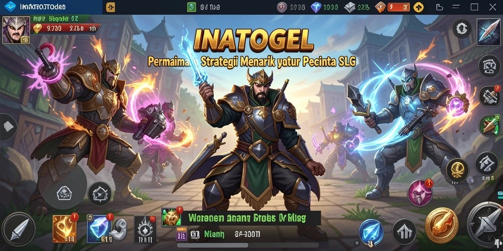 Tangkapan layar gameplay yang intens dalam INATOGEL.