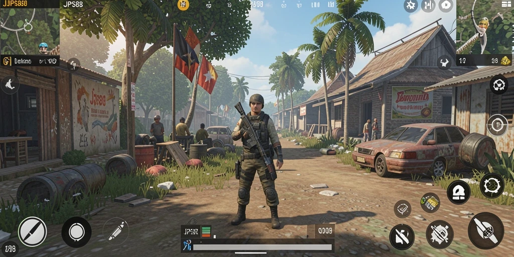 Screenshot menunjukkan gameplay simulasi kehidupan yang mendalam dan menarik.