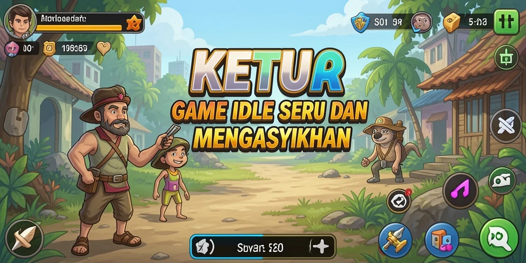 Tampilan gameplay <strong>KETUA</strong> yang seru dan mengasyikkan.