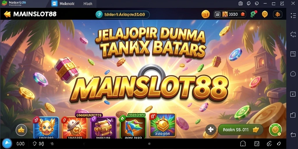 Tangkapan layar dari gameplay <strong>MAINSLOT88</strong> yang menunjukkan eksplorasi dunia Open World.