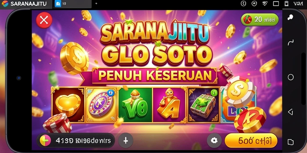 Tampilan gameplay SARANAJITU yang menakjubkan dan seru.