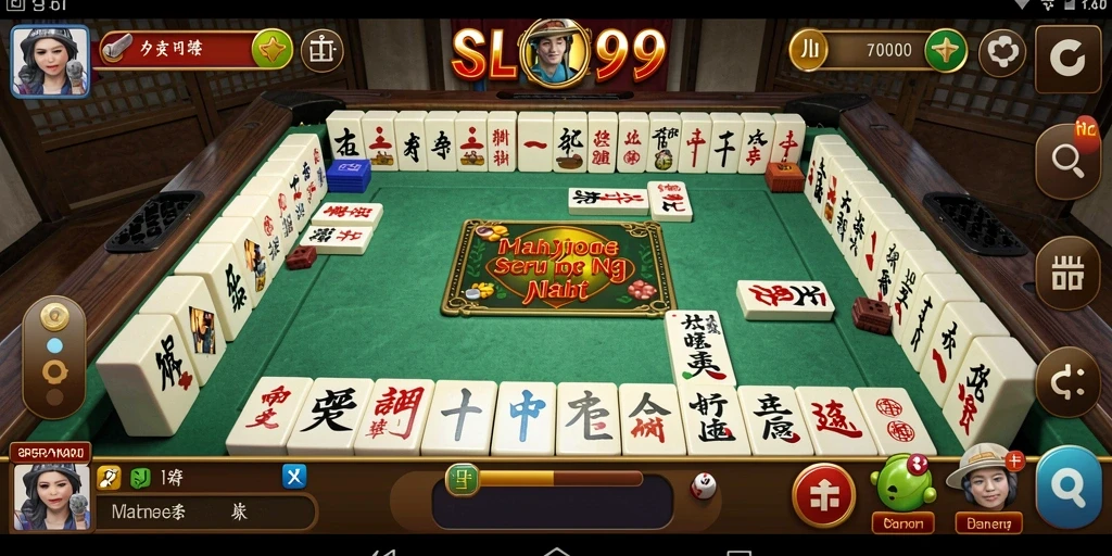 Screenshot utama SLOT99 menunjukkan gameplay Mahjong yang menarik.